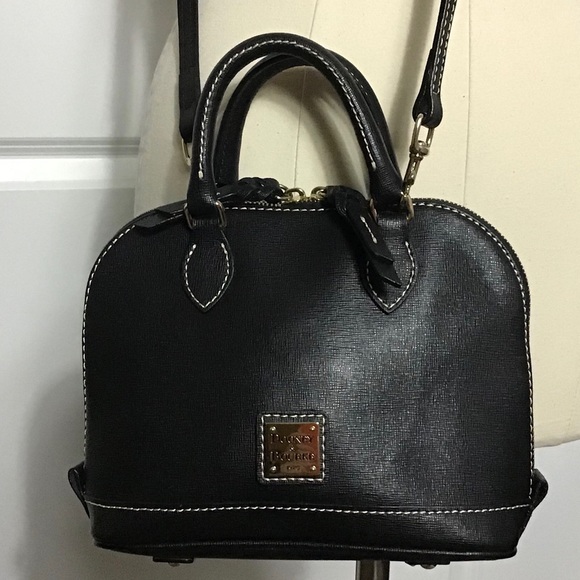 Dooney & Bourke Handbags - Dooney & Bourke Saffiano Leather Bitsy Bag
